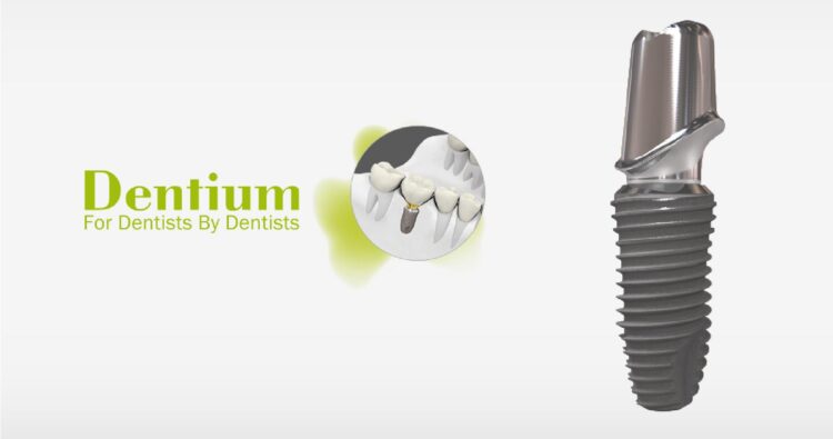 Tập đoàn Dentium Co., Ltd sản xuất trụ Implant Dentium