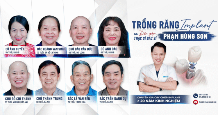 Trồng răng công nghệ số hóa chính xác