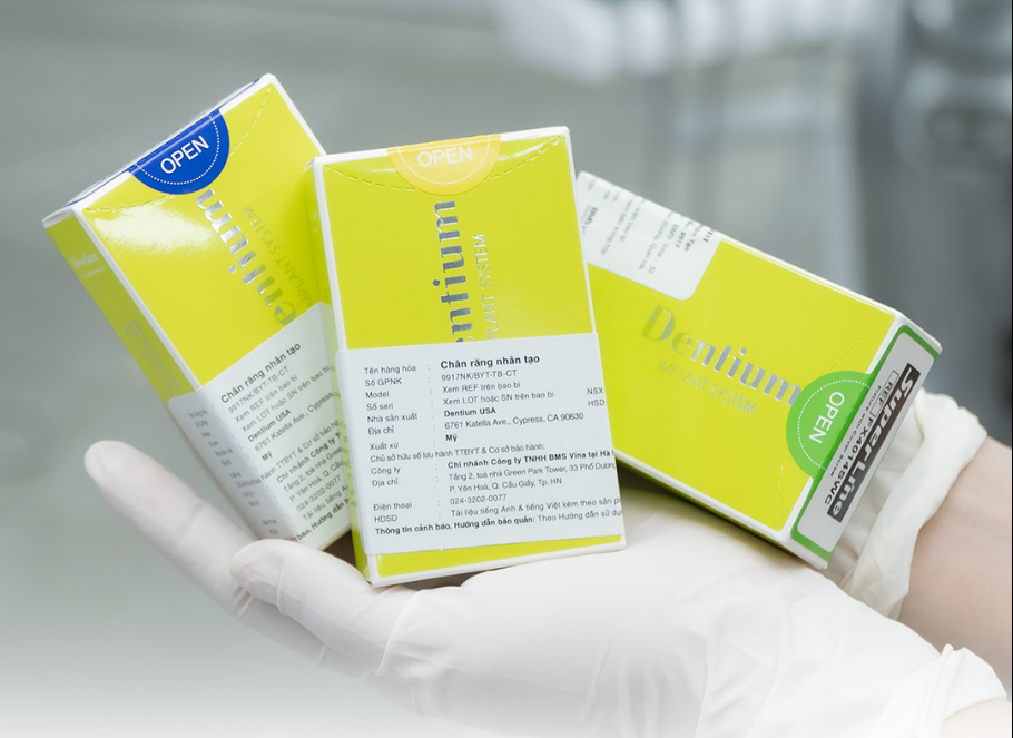 Trụ Implant Dentium đến từ Hàn Quốc - Thương Hiệu Implant nối tiếng tại Châu Á